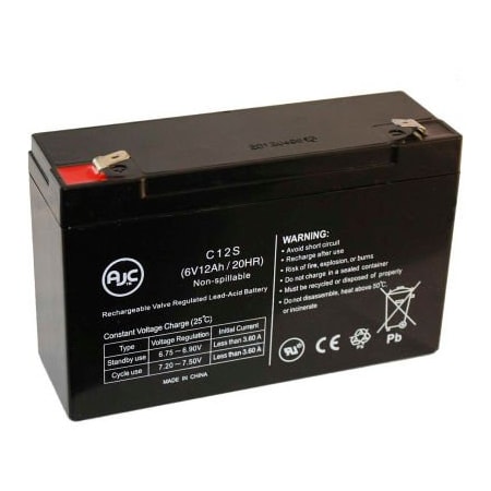 AJC MK ES12-6 Patriot (6V 12AH) 6V 12Ah Wheelchair Battery